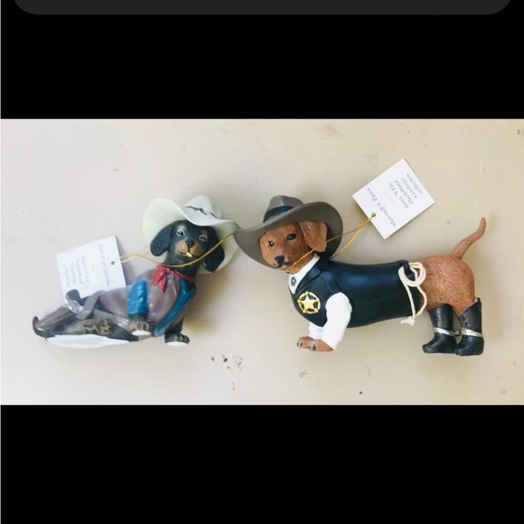 Vintage Hamilton Collection Dachshund Figures - Picture 1 of 3